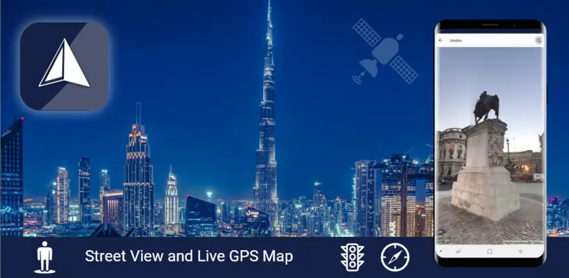 Live GPS Driving Directions & Street View Maps android App screenshot 0