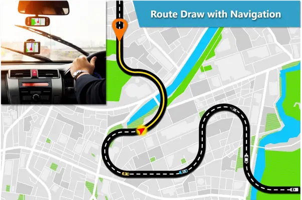 Live GPS Driving Directions & Street View Maps android App screenshot 1